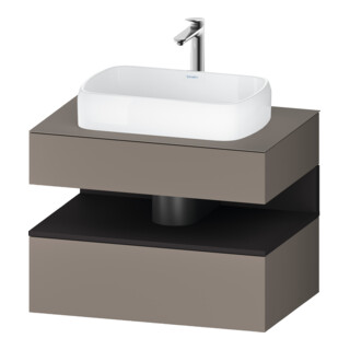 Duravit Waschtischunterschrank Qatego 80x55x60cm, gra m/ba m, Pl, Nischenb