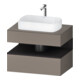 Duravit Waschtischunterschrank Qatego 80x55x60cm, gra m/ba m, Pl, Nischenb-1