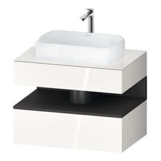 Duravit Waschtischunterschrank Qatego 80x55x60cm, gra m/we g, Pl, 1 Schubkast.