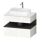 Duravit Waschtischunterschrank Qatego 80x55x60cm, gra m/we g, Pl, 1 Schubkast.-1