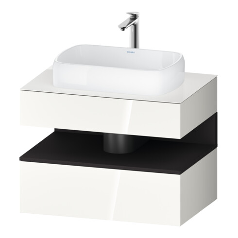 Duravit Waschtischunterschrank Qatego 80x55x60cm, gra m/we g, Pl, 1 Schubkast.