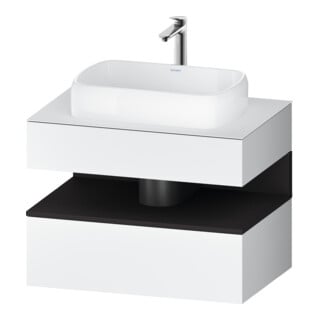 Duravit Waschtischunterschrank Qatego 80x55x60cm, gra m/we m, Pl, 1 Schubkast.