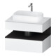 Duravit Waschtischunterschrank Qatego 80x55x60cm, gra m/we m, Pl, Nischenb-1
