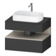 Duravit Waschtischunterschrank Qatego 80x55x60cm, T m/Gr m, Pl, 1 Schubkast.