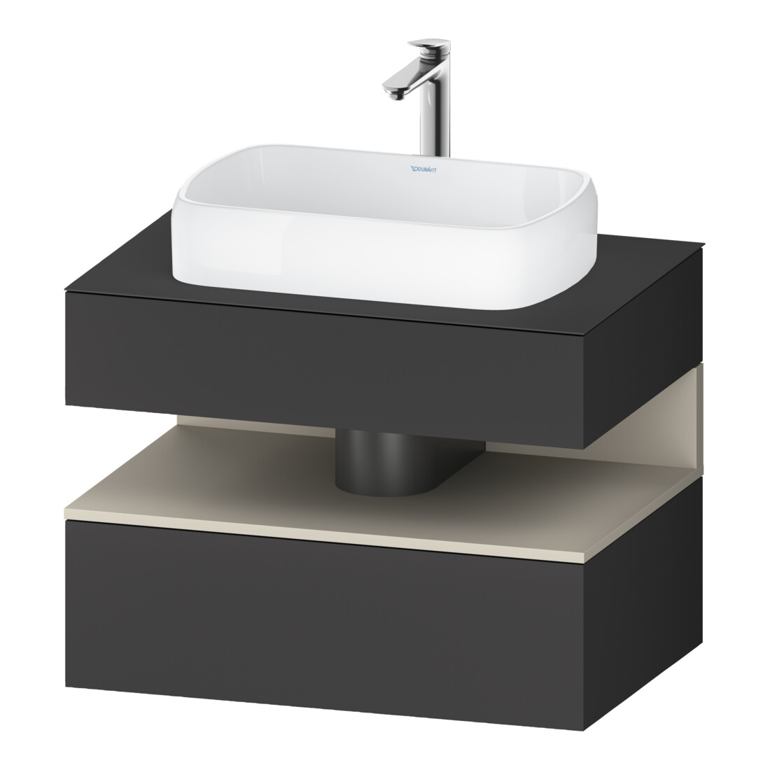 Duravit Waschtischunterschrank Qatego 80x55x60cm, T m/Gr m, Pl, Nischenb