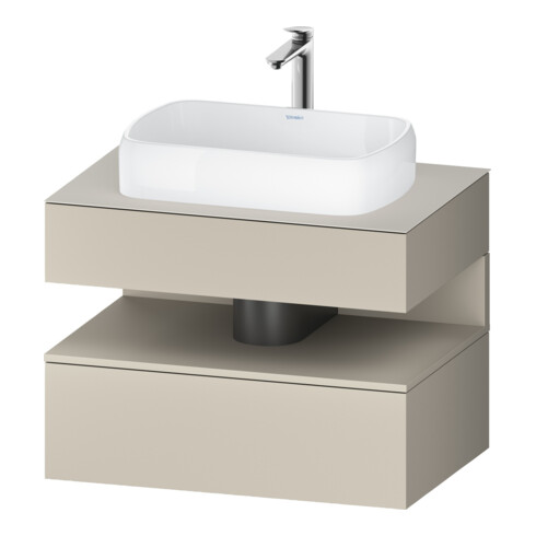 Duravit Waschtischunterschrank Qatego 80x55x60cm, T m, Pl, 1 Schubkast.