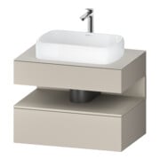 Duravit Waschtischunterschrank Qatego 80x55x60cm, T m/ta m, Pl, 1 Schubkast.