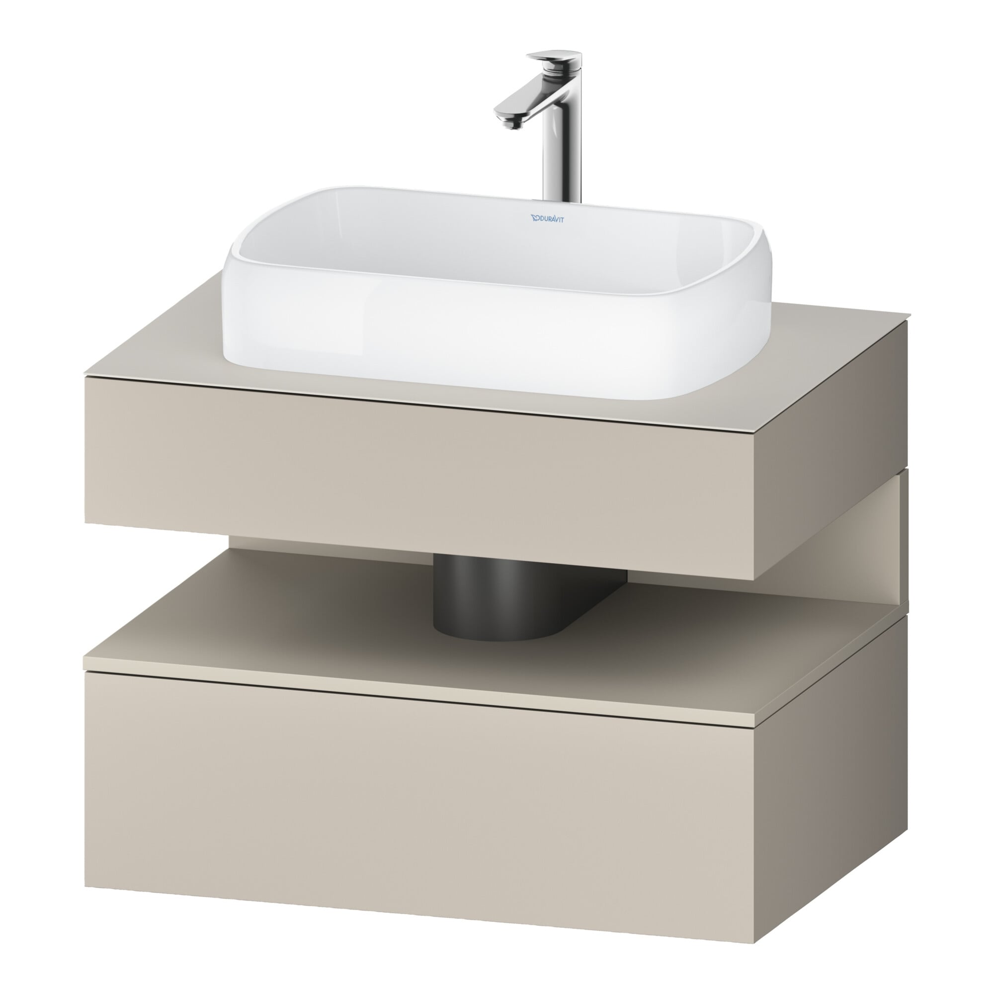 Duravit Waschtischunterschrank Qatego 80x55x60cm, T m/ta m, Pl, 1 Schubkast.