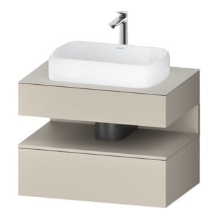 Duravit Waschtischunterschrank Qatego 80x55x60cm, T m/ta m, Pl, Nischenb