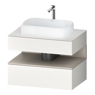 Duravit Waschtischunterschrank Qatego 80x55x60cm, T m/we m, Pl, 1 Schubkast.
