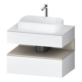Duravit Waschtischunterschrank Qatego 80x55x60cm, T m/we m, Pl, 1 Schubkast.