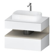 Duravit Waschtischunterschrank Qatego 80x55x60cm, T m/we m, Pl, 1 Schubkast.-1