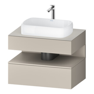 Duravit Waschtischunterschrank Qatego 80x55x60cm, T ma, Konsolenpl., Nischenb