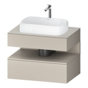 Duravit Waschtischunterschrank Qatego 80x55x60cm, T ma, Konsolenpl., Nischenb