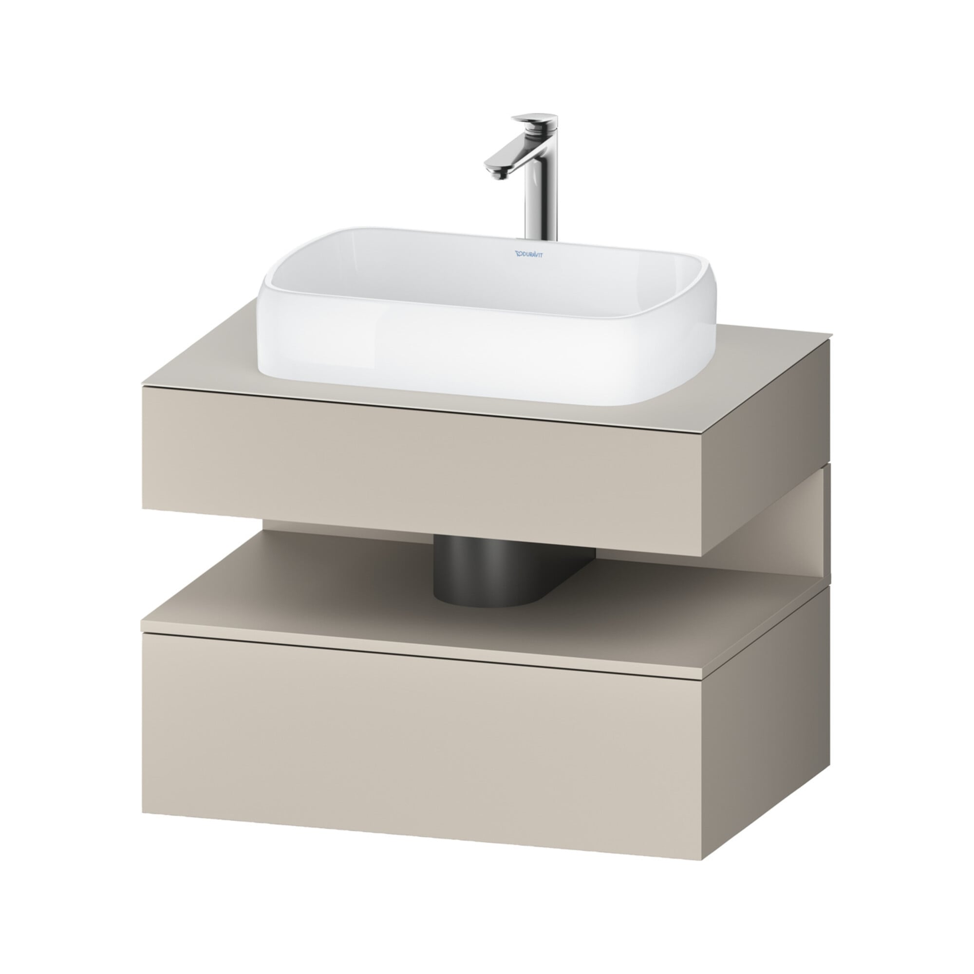 Duravit Waschtischunterschrank Qatego 80x55x60cm, T ma, Konsolenpl., Nischenb
