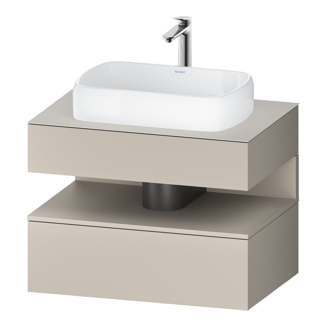 Duravit Waschtischunterschrank Qatego 80x55x60cm, T ma, Konsolenpl., Nischenb