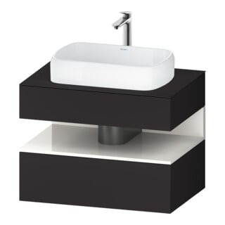Duravit Waschtischunterschrank Qatego 80x55x60cm, w g/Gra m, Pl, 1 Schubkast.