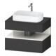 Duravit Waschtischunterschrank Qatego 80x55x60cm, w g/Gra m, Pl, Nischenb