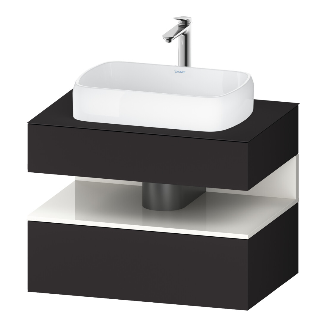 Duravit Waschtischunterschrank Qatego 80x55x60cm, w g/Gra m, Pl, Nischenb