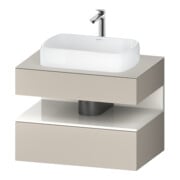 Duravit Waschtischunterschrank Qatego 80x55x60cm, w g/tau m, Pl, 1 Schubkast.