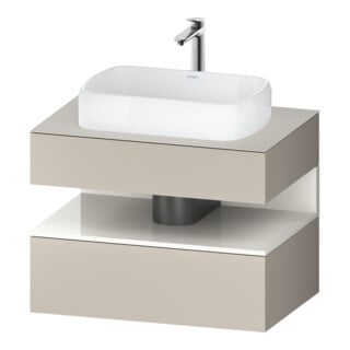 Duravit Waschtischunterschrank Qatego 80x55x60cm, w g/tau m, Pl, Nischenb