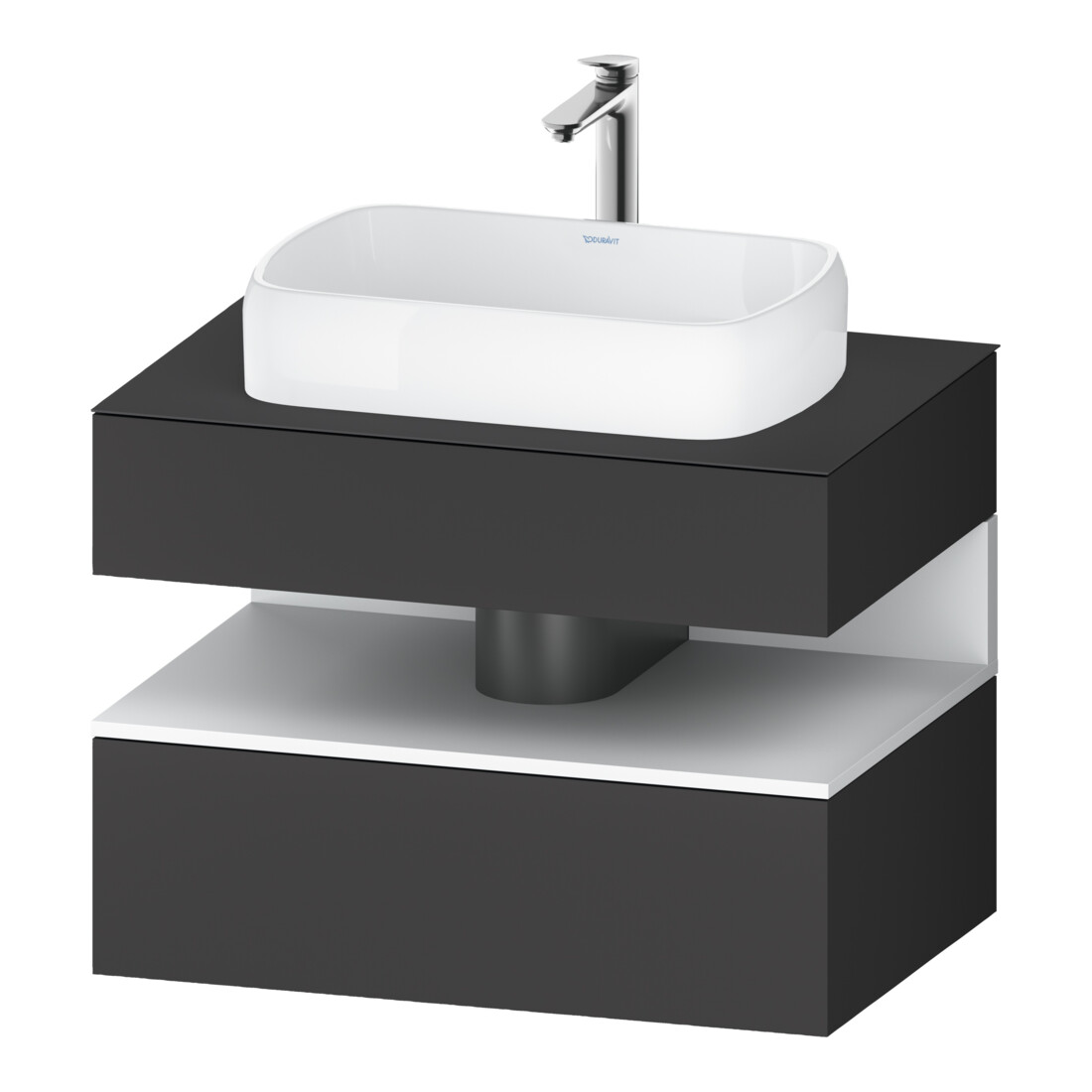 Duravit Waschtischunterschrank Qatego 80x55x60cm, w m/Gr m, Pl, Nischenb