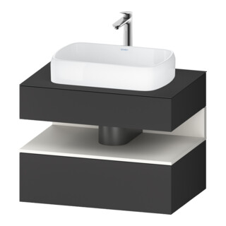 Duravit Waschtischunterschrank Qatego 80x55x60cm, w m/Gr m, Pl, Nischenb