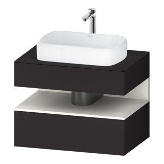 Duravit Waschtischunterschrank Qatego 80x55x60cm, w m/Gr m, Pl, Nischenb