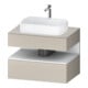 Duravit Waschtischunterschrank Qatego 80x55x60cm, w m/ta m, Pl, 1 Schubkast.-1