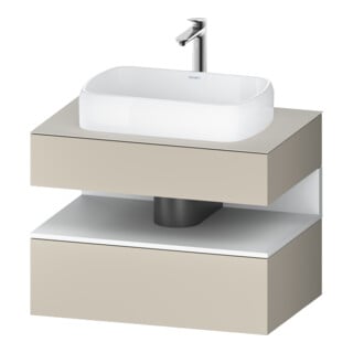 Duravit Waschtischunterschrank Qatego 80x55x60cm, w m/ta m, Pl, 1 Schubkast.