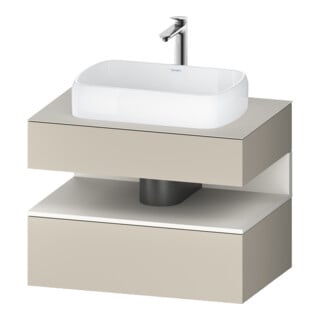 Duravit Waschtischunterschrank Qatego 80x55x60cm, w m/ta m, Pl, 1 Schubkast.