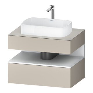 Duravit Waschtischunterschrank Qatego 80x55x60cm, w m/ta m, Pl, Nischenb