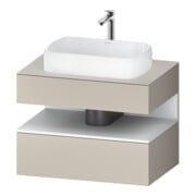 Duravit Waschtischunterschrank Qatego 80x55x60cm, w m/ta m, Pl, Nischenb
