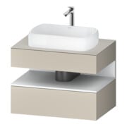 Duravit Waschtischunterschrank Qatego 80x55x60cm, w m/ta m, Pl, Nischenb