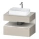 Duravit Waschtischunterschrank Qatego 80x55x60cm, w m/ta m, Pl, Nischenb-1