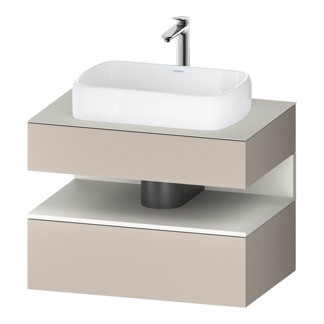 Duravit Waschtischunterschrank Qatego 80x55x60cm, w m/ta m, Pl, Nischenb