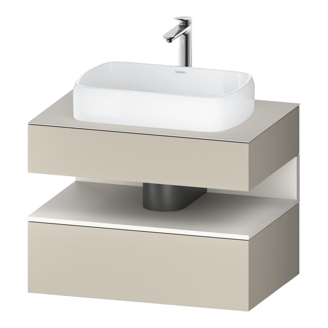 Duravit Waschtischunterschrank Qatego 80x55x60cm, w m/ta m, Pl, Nischenb