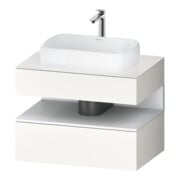 Duravit Waschtischunterschrank Qatego 80x55x60cm, w m/we g, Pl, 1 Schubkast.
