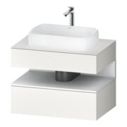 Duravit Waschtischunterschrank Qatego 80x55x60cm, w m/we m, Pl, 1 Schubkast.