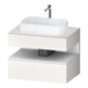 Duravit Waschtischunterschrank Qatego 80x55x60cm, w m/we m, Pl, Nischenb