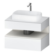Duravit Waschtischunterschrank Qatego 80x55x60cm, w m/we m, Pl, Nischenb