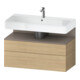 Duravit Waschtischunterschrank Qatego 99x47x59cm, ba m/E N, 1 Kast, m Nischenb
