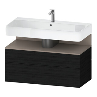 Duravit Waschtischunterschrank Qatego 99x47x59cm, ba m/E s, 1 Kast, 1 Ausz.