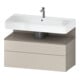Duravit Waschtischunterschrank Qatego 99x47x59cm, ba m/ta m, 1 Kast, 1 Ausz.-1