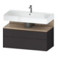 Duravit Waschtischunterschrank Qatego 99x47x59cm, E Ma/Gra m, 1 Kast, 1 Ausz.-1