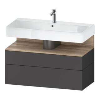 Duravit Waschtischunterschrank Qatego 99x47x59cm, E Ma/Gra m, 1 Kast, m B
