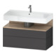 Duravit Waschtischunterschrank Qatego 99x47x59cm, E Ma/Gra m, 1 Kast, m B-1