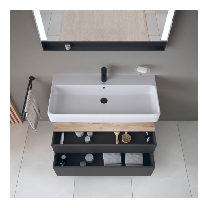 Duravit Waschtischunterschrank Qatego 99x47x59cm, E Ma/Gra m, 1 Kast, m B