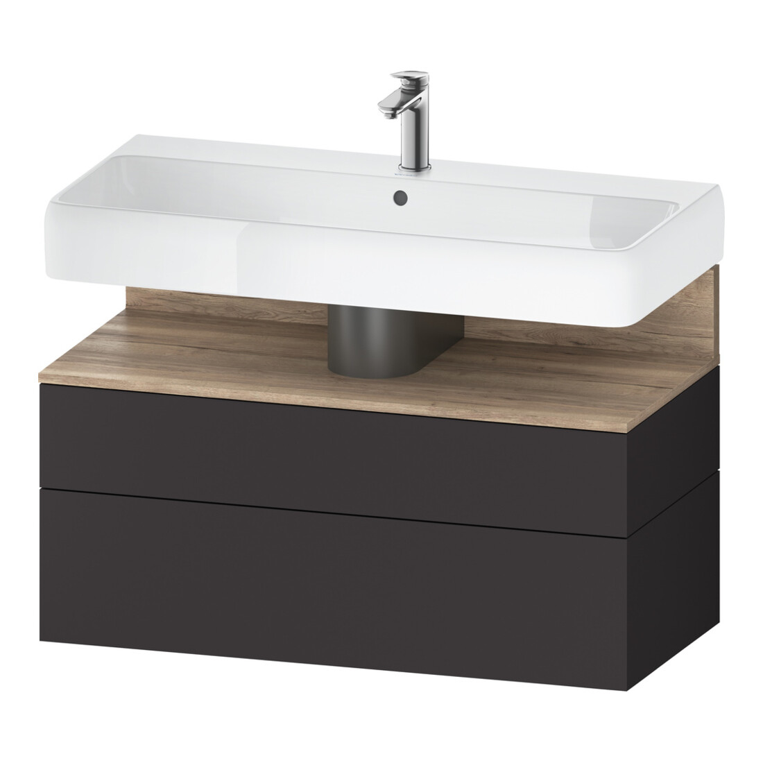 Duravit Waschtischunterschrank Qatego 99x47x59cm, E Ma/Gra m, 1 Kast, m B