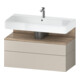 Duravit Waschtischunterschrank Qatego 99x47x59cm, E Ma/t m, 1 Kast, 1 Ausz.-1